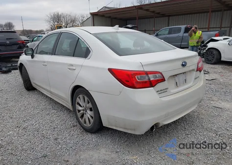 2016 Subaru Legacy 2.5I Premium from USA, damaged, VIN 4S3BNBH60G3039582